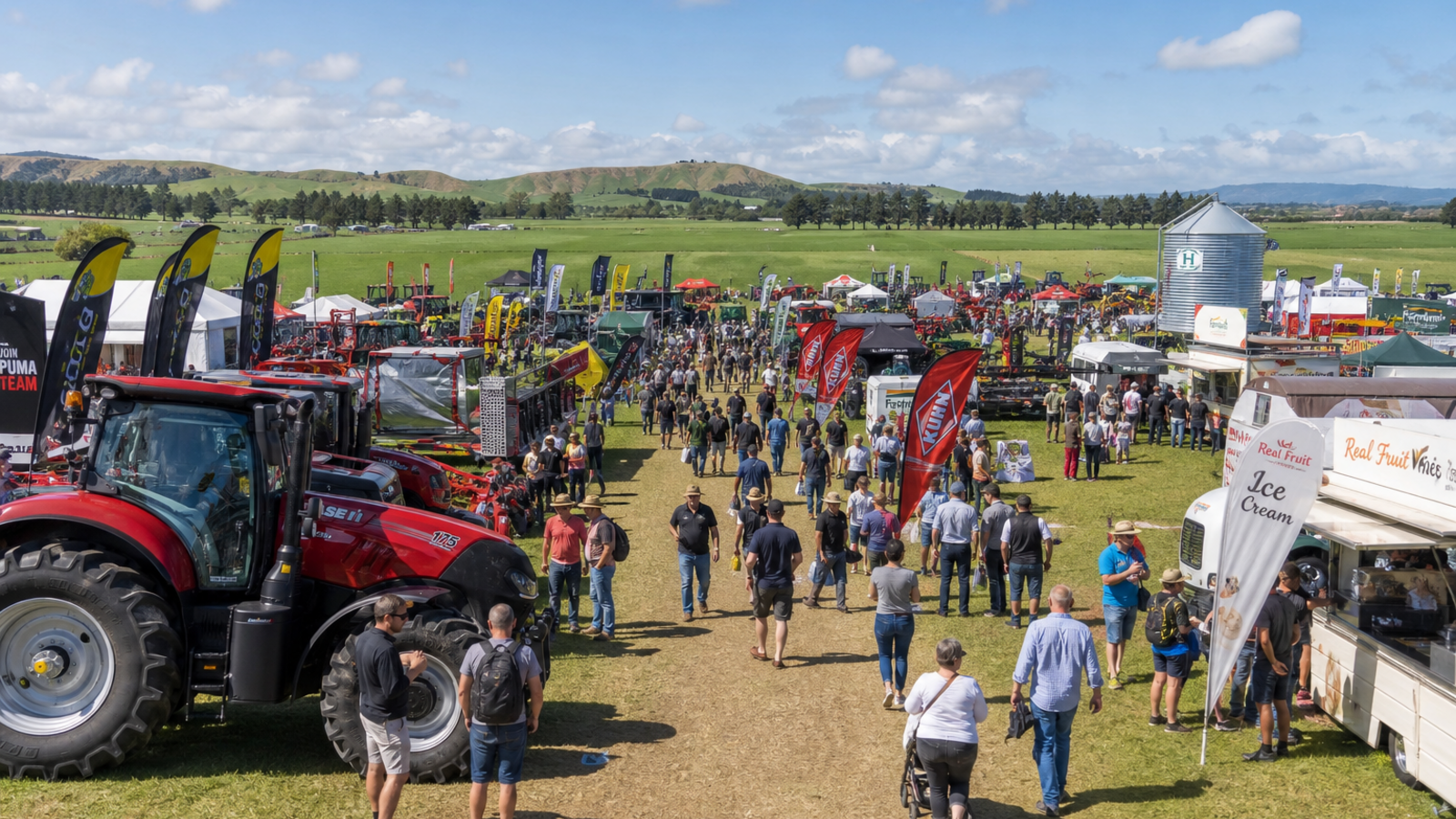 Fieldays agricultural and food exhibition