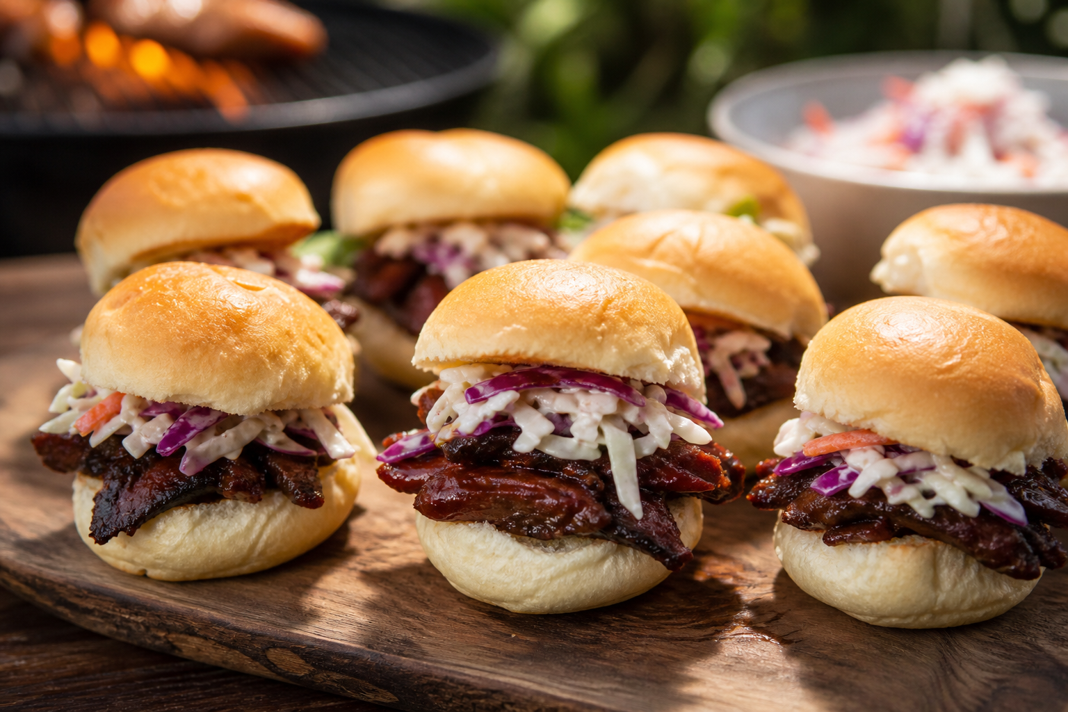 Smoky Jerky BBQ Sliders