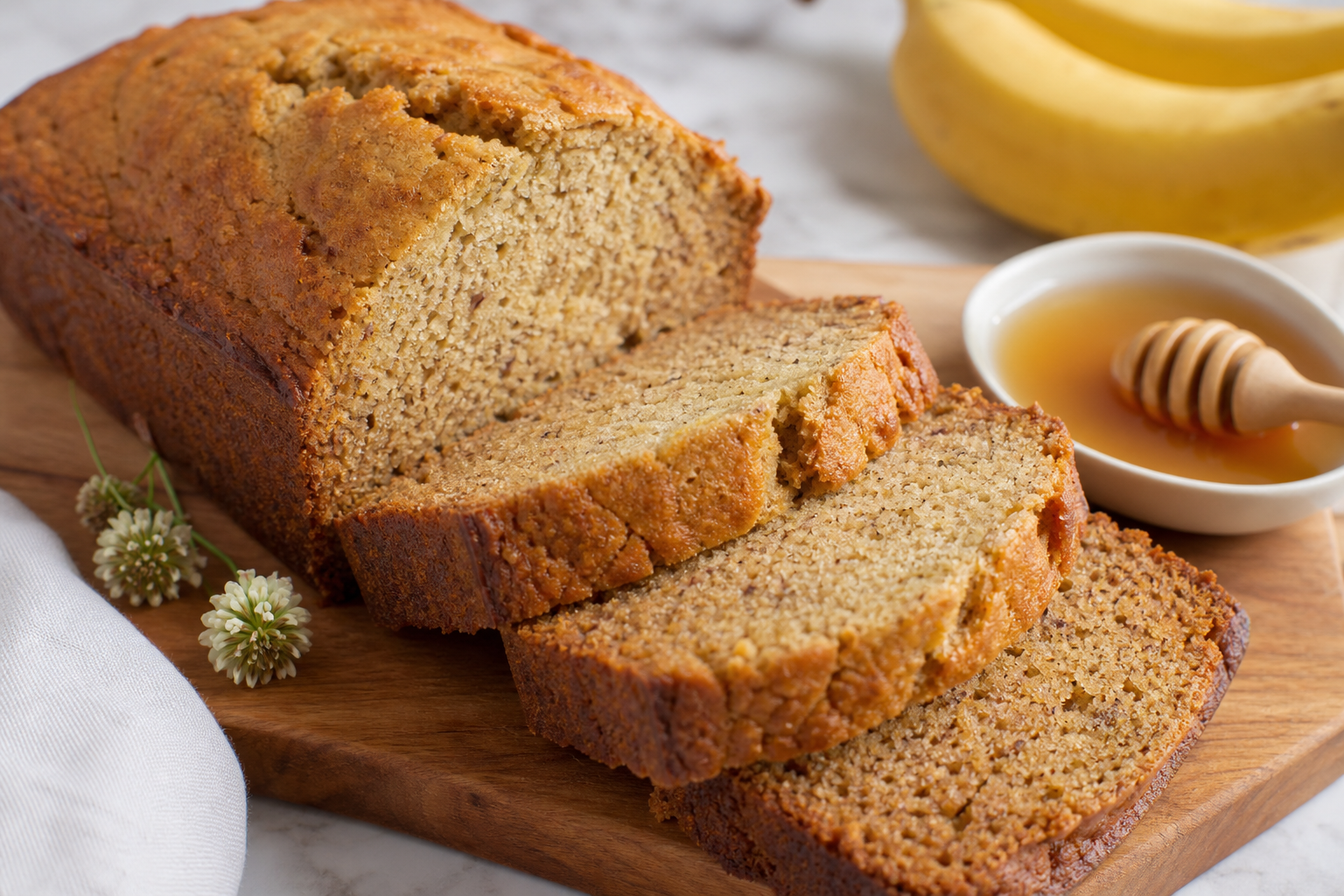 Clover Honey Banana Bread