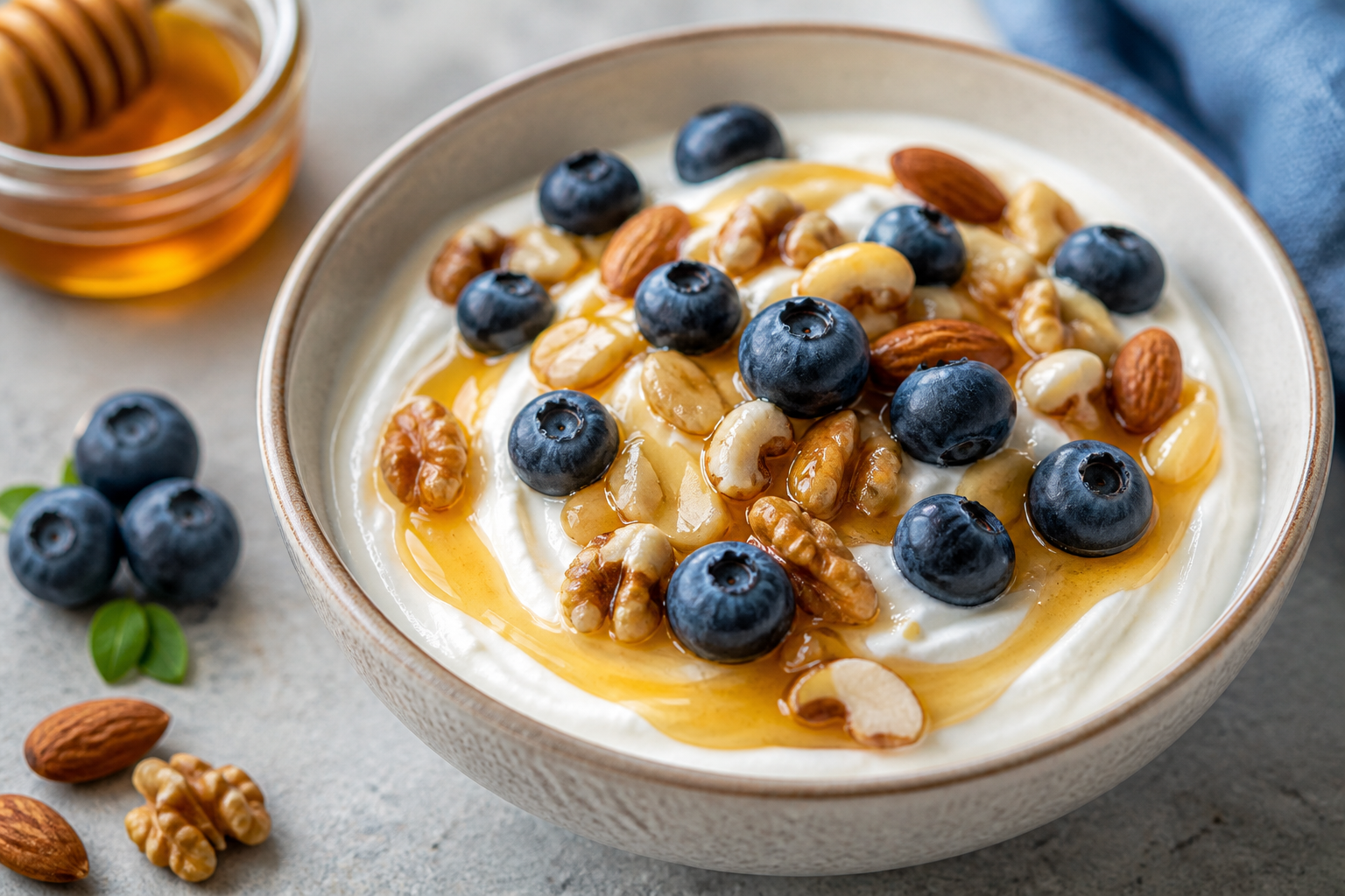 Clover Honey Greek Yogurt Bowl