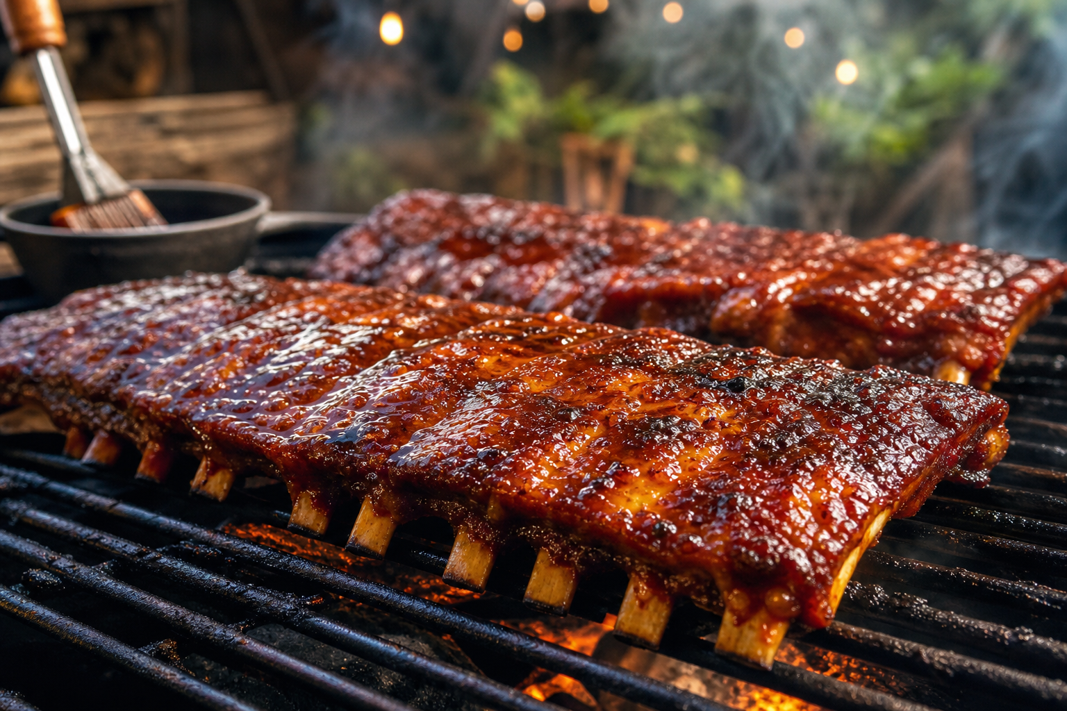 Honey BBQ Ribs Glaze