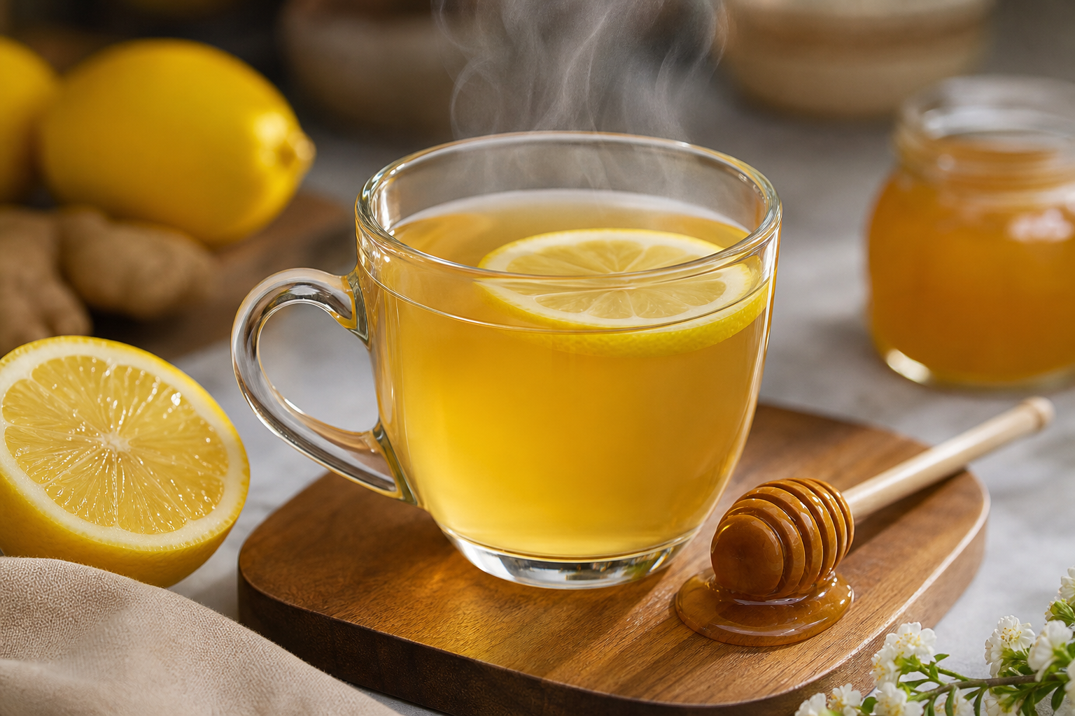 Manuka Honey Lemon Tea